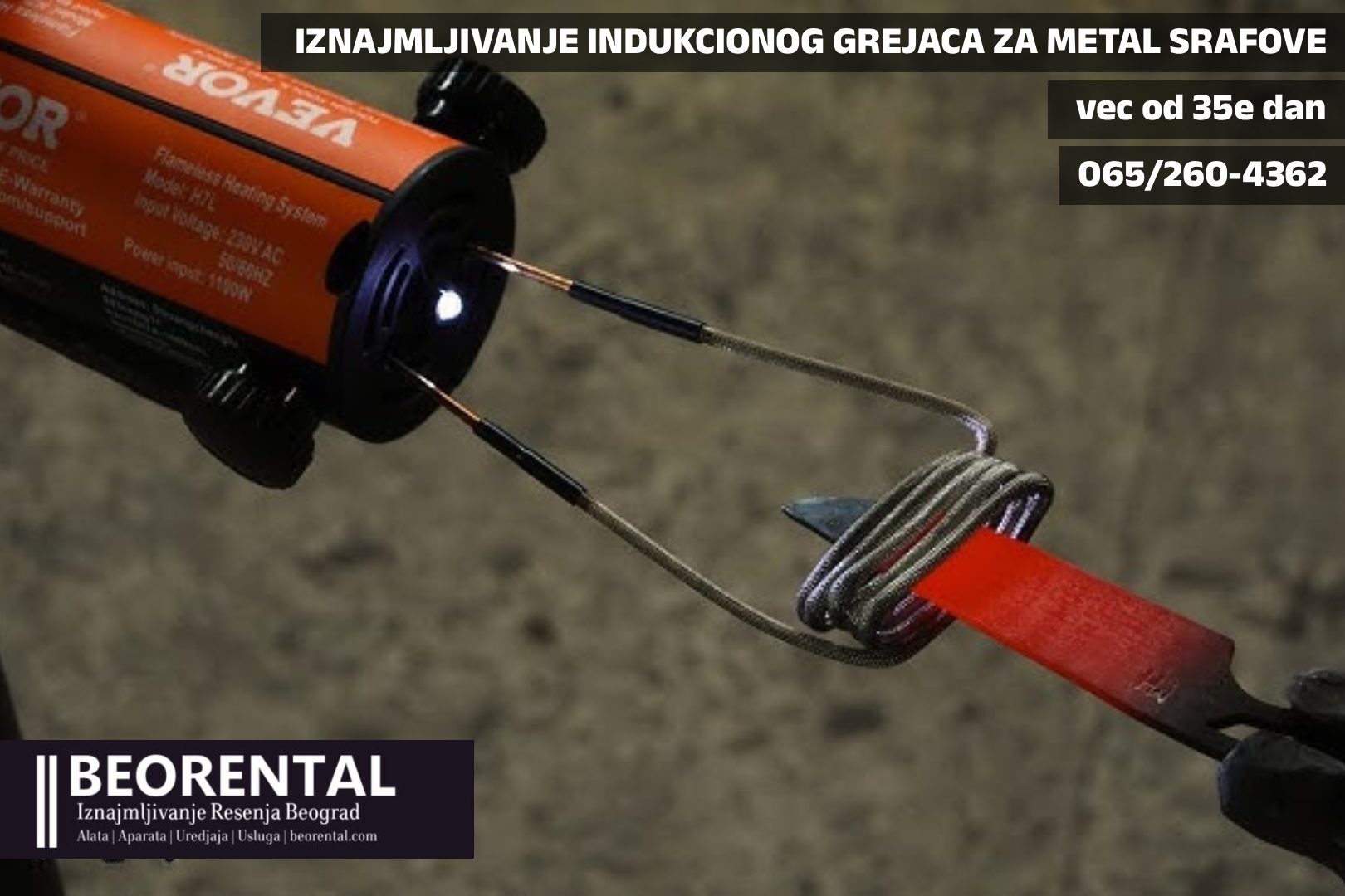 Indukcioni grejac za srafove (metal) VEVOR – brzo&hellip;