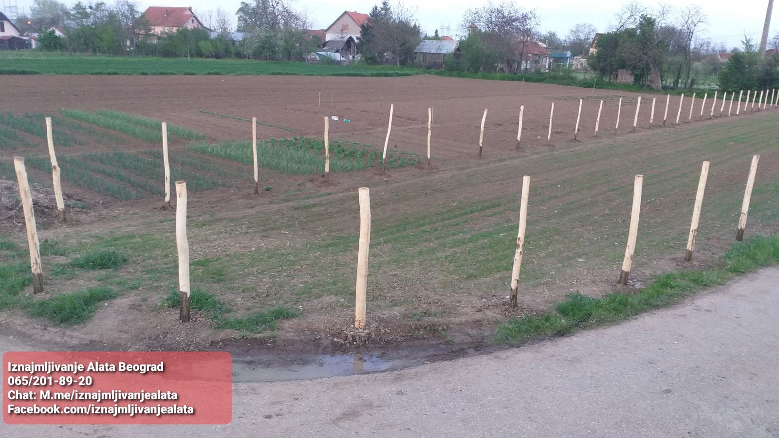 iznajmljivanje busaca rupa usluga busenja rupa za ogradu